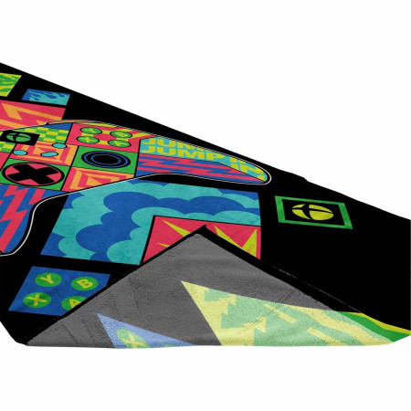 Xbox Geomental Controller Beach Towel